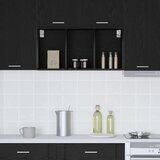 Viseći ormarić Crni hrast 40 x 29,5 x 80 cm Konstruirano drvo | shoptok.hr