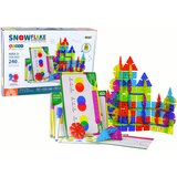 Lean_Toys Kocke za sestavljanje Snowflakes 240 kosov | Shoptok.si