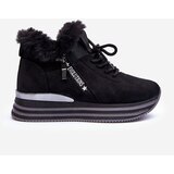 Boto Platform Furry Sports Shoes Black Jamarie | ePonuda.com