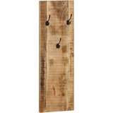  Zidne vješalice za kapute od masivnog drva manga 2 kom 36 x 110 x 3 cm | Eponuda.com