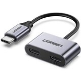 Ugreen USB-C v dvojni USB-C Adapter 2v1 - box Cene