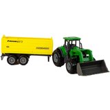  Small Green Tractor With Yellow Trailer | shoptok.hr