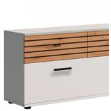 Livetastic NIZKA OMARICA bela, hrast artisan | Shoptok.si