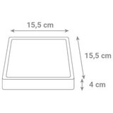 Greentech Led rasvjeta LED 12W 6500K 15,5cm KVADRATNI | shoptok.hr