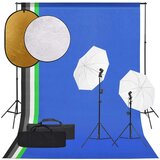  Fotografska oprema sa setom svjetala pozadinom i reflektorom | shoptok.hr