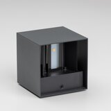  Brilagi - LED spolja&amp;scaron;nje zidno svetlo CUBE LED/6W/230V antracit IP54 Slike