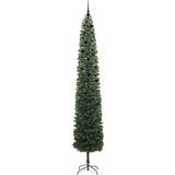 vidaXL Umestno božično drevo Zelena 300 cm PVC in Jeklo in Plastika | Shoptok.si