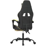  Gaming stol z oporo za noge črno in zlato umetno usnje, (20699108) | Shoptok.si