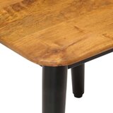  Stolić za kavu 45 x 45 x 40 cm od masivnog drva manga i željeza | shoptok.hr