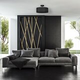  Luster na šipci ALBA 3xE27/15W/230V crna | Eponuda.com