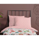 Good Morning Rožnata bombažna otroška posteljnina za otroško posteljico 100x135 cm Wise – | Shoptok.si