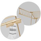  Debora samostojeća sušilica rublja s mogućnošću izvlačenja, zlatna, 19 m | shoptok.hr