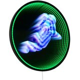 REALITY Crni zidni svjetlosni ukras s utikačem ø 60 cm Duke – | shoptok.hr
