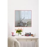 Hanah home ogledalo sa led osvetljenjem square 30x30 cm pink | ePonuda.com