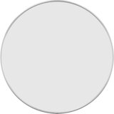  Zidno ogledalo srebrno Ø 50 cm okruglo | shoptok.hr
