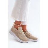 EVENTO Women's Beige Sports Slip-On Shoes Jagelia | Shoptok.si