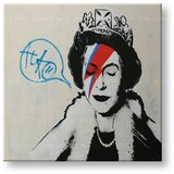  Slike na platnu kvadrat street art – banksy BA041K1 (moderne) u
