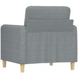 Fotelja svjetlosiva 60 cm od tkanine | shoptok.hr