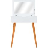 vidaXL Toaletni stolić od MDF-a s ogledalom 60 x 40 x 75 cm | shoptok.hr