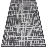 RugsX Preproge Preproga v videzu sisala SION Rešetka, Vrstice 180x270 cm Črna | Shoptok.si
