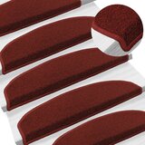  Samoljepljivi stepenasti ulošci 15 pcs Bordeaux Crvena | shoptok.hr