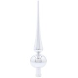 Molarem Home Vrh za božićno drvce - 30 cm, srebrna Slike