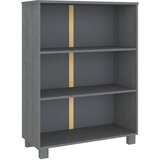 Ormarić za knjige HAMAR tamnosivi 85x35x112 cm masivna borovina | Eponuda.ba