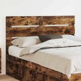  Vzglavje z vzglavjem Dimljeni oreh 150 cm Konstruiran les, (5000120880) | Shoptok.si