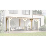 Lesene pergole WEKA Dodatne noge za pergolo 672 velikost 1-2 | Shoptok.si