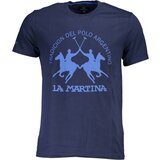 La Martina MEN&#39;S SHORT SLEEVE T-SHIRT BLUE Cene