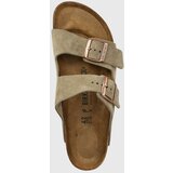 Birkenstock Natikače od brušene kože Arizona VL za muškarce, boja: bež, 0051463-sand | shoptok.hr