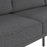 Beldano Lounge Garnitura Genua, Črna, Antracit, 4-Delno | Shoptok.si