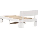  Krevetna konstrukcija Bijelo 80 x 200 cm Čvrsto borovo drvo | shoptok.hr
