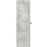 vidaXL Kupaonski ormarić s držačem za role boja betona 20,5x22x72 cm | shoptok.hr