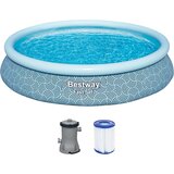 Bestway bazen na naduvavanje 457 x 84cm sa filter pumpom