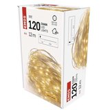  LED božična drop veriga, 12 m, zunanja in notranja, topla bela, časovnik | Shoptok.si