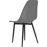  Jedilni stol 2 kosa sive barve PP, (20701038) | Shoptok.si