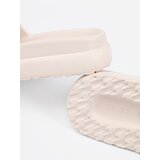 SEASTAR Shelvt Women's platform flip-flops light beige | shoptok.hr