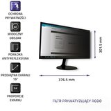Qoltec 51053 display privacy filters 48.3 cm (19) | shoptok.hr