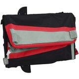 Prikolica Kolesarska prikolica črna in rdeča 45 kg železo | Shoptok.si
