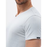Ombre BASIC classic men's tee-shirt with a serape neckline | Shoptok.si