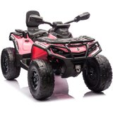 Quad Štirikolesnik na akumulator Can Am Outlander 4x4 DK-CA005 - dvosed - svetlo roza | Shoptok.si