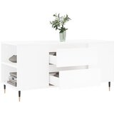  Stolić za kavu bijeli 102 x 44,5 x 50 cm od konstruiranog drva | Eponuda.ba
