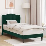  Krevetna konstrukcija Tamnozelena 90 x 200 cm Baršun | shoptok.hr