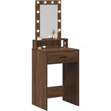  Toaletni stol Smeđa 50 x 41 x 140 cm Konstruirano drvo | shoptok.hr