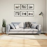vidaXL Čupavi moderni tepih s visokim vlaknima krem 100x200 cm Cijene