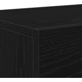  Set TV komoda Crni hrast 150 x 30 x 50 cm Konstruirano drvo | shoptok.hr