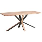 Livetastic JEDILNA MIZA, trd les akacija črna, barve akacije | Shoptok.si
