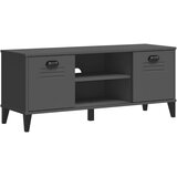  Klupa za cipele VIKEN antracit siva 106 x 35 x 45 cm drvena | shoptok.hr