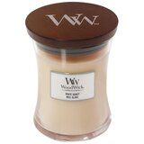 WoodWick SVEČA V KOZARCU CLASSIC MEDIUM WHITE HONEY | Shoptok.si